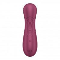 Вакуумний кліторальний стимулятор Satisfyer Pro 2 Generation 3 with Liquid Air Connect App Wіnе Red