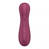 Вакуумний кліторальний стимулятор Satisfyer Pro 2 Generation 3 with Liquid Air Connect App Wіnе Red — Переглянути зображення 5