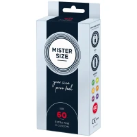 Презервативи Mister Size - pure feel - 60 (10 condoms), товщина 0,05 мм — Переглянути зображення 2