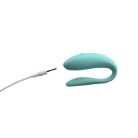 Смарт-вібратор для пар We-Vibe Sync Lite Aqua, 10 віброрежимів, можна поєднувати з проникним сексом — Переглянути зображення 8