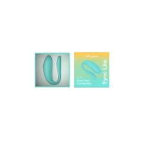 Смарт-вібратор для пар We-Vibe Sync Lite Aqua, 10 віброрежимів, можна поєднувати з проникним сексом — Переглянути зображення 12