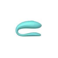 Смарт-вібратор для пар We-Vibe Sync Lite Aqua, 10 віброрежимів, можна поєднувати з проникним сексом — Переглянути зображення 2