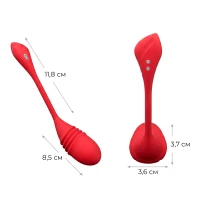 Смарт-віброяйце з пульсацією Lovense Vulse (Thrusting Egg Vibrator), імітація фрикцій — Переглянути зображення 3