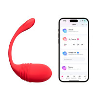 Смарт-віброяйце з пульсацією Lovense Vulse (Thrusting Egg Vibrator), імітація фрикцій
