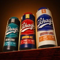 Мастурбатор – банка пива Blush Schag's Luscious Lager Masturbator Frosted, самозмащуваний, вакуум — Переглянути зображення 8