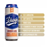 Мастурбатор – банка пива Blush Schag's Luscious Lager Masturbator Frosted, самозмащуваний, вакуум — Переглянути зображення 3