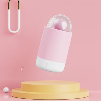 Вибратор-конфетка на палочке KISSTOY Pink Pop, зарядный кейс-ночник, 10 режимов вибрации — Просмотреть изображение 7