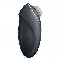 Вібростимулятор-пульсатор Satisfyer Tap &amp; Climax 1 Grey, ефект постукування пальцем, 2 мотори — Переглянути зображення 2