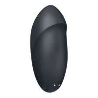 Вібростимулятор-пульсатор Satisfyer Tap &amp; Climax 1 Grey, ефект постукування пальцем, 2 мотори — Переглянути зображення 5