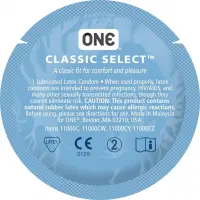 Набір презервативів ONE Classic Select MSM Collection, 100 шт, гладенькі, зі змазкою, паковання-тубус — Переглянути зображення 2