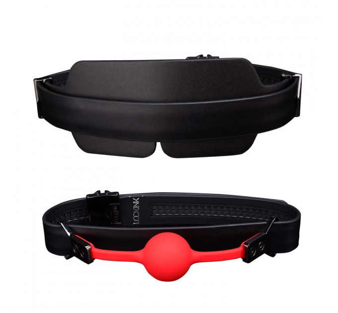 БДСМ-набір LOCKINK Moonlight Treasure Chest - Black Set