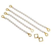 Перлинні наручники та поножі LOCKINK Pearl Handcuffs &amp; Anklecuffs — Переглянути зображення 6