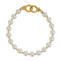 Перлинні наручники та поножі LOCKINK Pearl Handcuffs & Anklecuffs