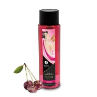 Гель для ванни та душу Shunga Frosted Cherry, 370 мл, з рослинними оліями та вітаміном Е — Переглянути зображення 1
