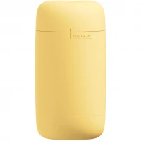 Мастурбатор TENGA PUFFY Custard Yellow, ультрам’який матеріал, багаторазовий, наскрізний — Просмотреть изображение 1