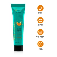 Лубрикант на водній основі Orgie Lube Tube Pina Colada, 100 мл, смак та аромат піна колади — Переглянути зображення 4