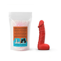 Свеча в виде члена Чистий Кайф LARGE Red