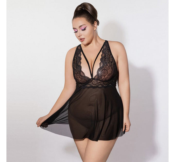 Сукня JSY P61151 Black Plus Size