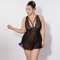 Сукня JSY P61151 Black Plus Size — Переглянути зображення 6