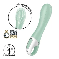 Вібратор точки G Satisfyer Air Pump Vibrator 3, надувається, 12 режимів вібрації — Переглянути зображення 1