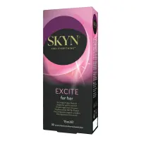 Збуджувальний гель SKYN Excite for her 15 мл, поколювання, ефект тепло-холод, містить L-аргінін — Переглянути зображення 1