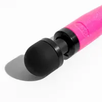 Вібромасажер DOXY Die Cast 3 Hot Pink, дуже потужний, живлення 220В, металевий корпус — Переглянути зображення 3