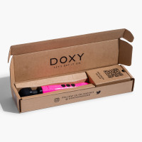 Вибромассажер DOXY Die Cast 3 Hot Pink, очень мощный, питание 220В, металлический корпус — Просмотреть изображение 9