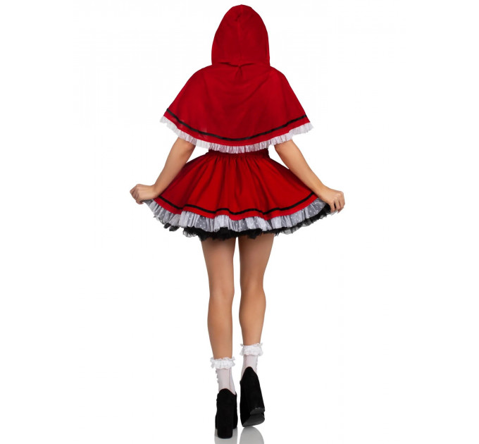 Костюм Червоної Шапочки Leg Avenue Flirty Miss Red Top and Skirt L
