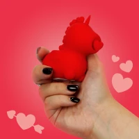 Вібратор-єдиноріжка Unihorn – Cupid's Beau, масажувальний язичок-сердечко — Просмотреть изображение 12