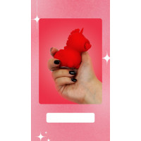 Вибратор-единорожка Unihorn – Cupid's Beau, массирующий язычок-сердечко — Просмотреть изображение 10