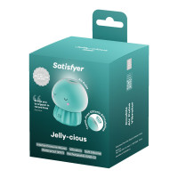 Вакуумный клиторальный стимулятор Satisfyer Jelly-cious Green — Просмотреть изображение 5