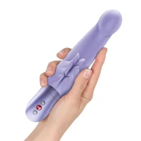 Вібратор-кролик Fun Factory Wicked Angel Purple, 10 режимів, працює від батарейок — Просмотреть изображение 5