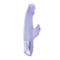Вібратор-кролик Fun Factory Wicked Angel Purple, 10 режимів, працює від батарейок — Просмотреть изображение 1