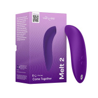 Вакуумный смарт-стимулятор для пар We-Vibe Melt 2 Purple — Просмотреть изображение 12