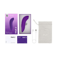 Вакуумный смарт-стимулятор для пар We-Vibe Melt 2 Purple — Просмотреть изображение 8