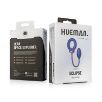 Эрекционное виброкольцо с виброяйцом Hueman - Eclipse Anal Vibrator — Просмотреть изображение 9