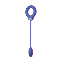 Ерекційне віброкільце з віброяйцем Hueman - Eclipse Anal Vibrator — Переглянути зображення 6