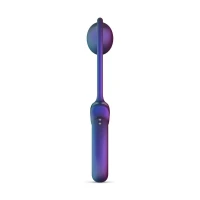 Ерекційне віброкільце з віброяйцем Hueman - Eclipse Anal Vibrator — Переглянути зображення 10