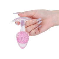 Анальна пробка Liebe Seele Icecream-shaped Crystal Anal Plug - Pink Small — Переглянути зображення 3