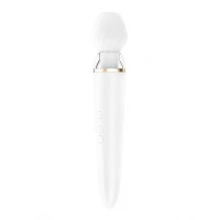 Смарт-вібромасажер зі змінною головкою Satisfyer Double Wand-er — Переглянути зображення 1