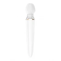 Смарт-вібромасажер зі змінною головкою Satisfyer Double Wand-er — Переглянути зображення 2