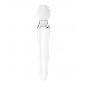 Смарт-вібромасажер зі змінною головкою Satisfyer Double Wand-er