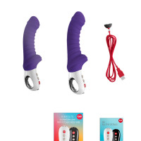Вибратор для точки G Fun Factory TIGER violet (мятая упаковка!!!) — Просмотреть изображение 7