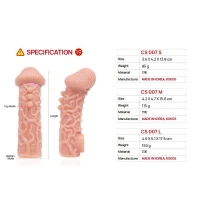 Насадка на член Kokos Cock Sleeve CS 007 S — Просмотреть изображение 7