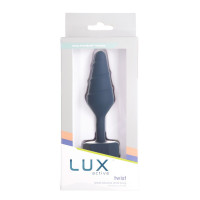 Анальная пробка Lux Active Twist Plug Small Blue (мятая упаковка!!!) — Просмотреть изображение 7