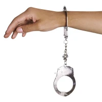 Наручники металеві Adrien Lastic Handcuffs Metallic (поліцейські) — Переглянути зображення 3