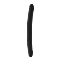 Фалоімітатор двосторонній Dorcel Real Double Do Black, діаметр 4 см, довжина 42 см — Переглянути зображення 1
