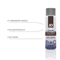 Охлаждающая смазка-крем с кокосовым маслом JO Coconut Hybrid COOLING (120 мл) белая