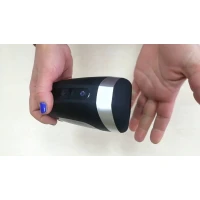 Мастурбатор Satisfyer Men Heat Vibration імітатор мінету, підігрів та вібрація, стимуляція головки — Переглянути зображення 3