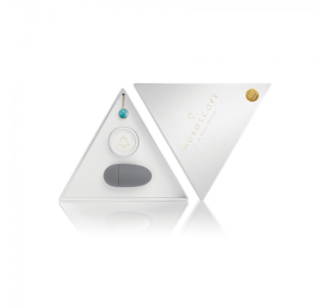 Набір Bijoux Indiscrets HOROSCOPE - Aquarius (Водолій) вібратор на палець, гель для клітора, підвіск